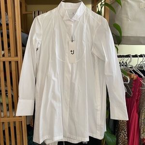 UNIQLO White oversized button up